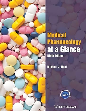 medical pharmacology at a glance 9th edition michael j neal 1119548012, 978-1119548010