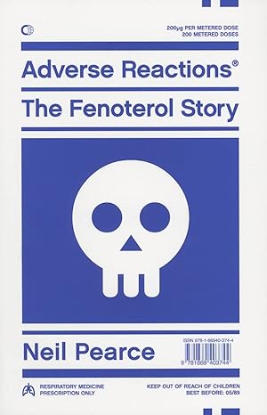 adverse reactions the fenoterol story 1st edition neil pearce 1869403746, 978-1869403744