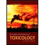 principles and practice of toxicology in public health by paperback 1st edition n/a b008cmnxuc