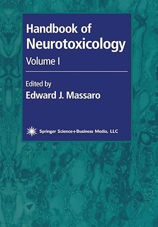 handbook of neurotoxicology volume i 1st edition edward j massaro 1617371939, 978-1617371936