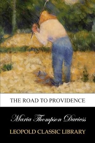 the road to providence 1st edition maria thompson daviess b00vv22aea