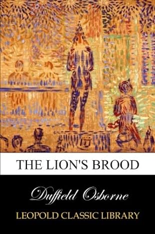 the lions brood 1st edition duffield osborne b00w9hn0uo