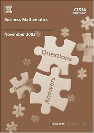 business mathematics november 2003 exam qandas 1st edition graham eaton 075066231x, 978-0750662314