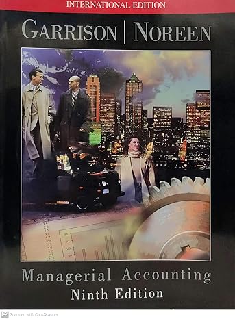 managerial accounting 9th edition ray garrison ,eric noreen 0071169490, 978-0071169493