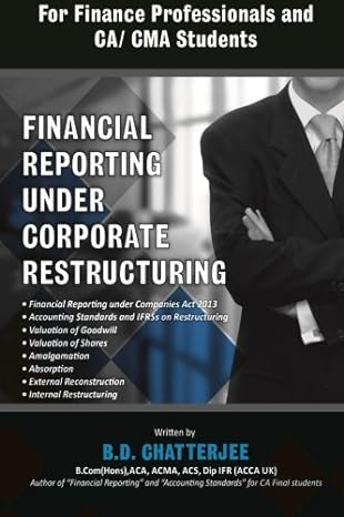 financial reporting under corporate restructuring 1st edition b d chatterjee 1506191754, 978-1506191751