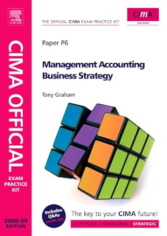 cima official exam practice kit management accounting business strategy 4th edition tony graham ,walter allan