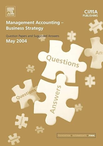management accounting business strategy may 2004 exam qandas 1st edition graham eaton 0750663057,