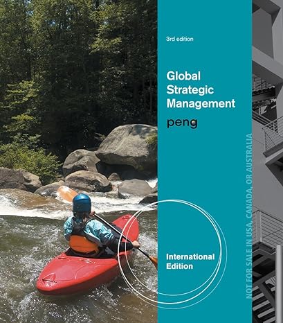 global strategic management 3rd edition mike w peng 1133953263, 978-1133953265