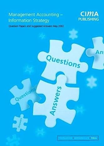 management accounting information strategy may 2002 exam questions and answers 1st edition graham eaton