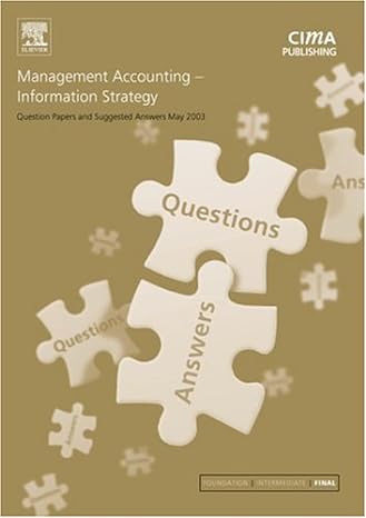 management accounting information strategy may 2003 exam questions and answers 1st edition graham eaton
