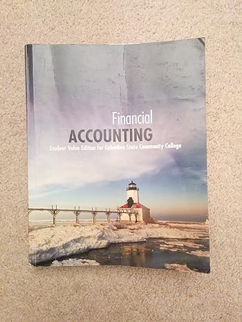 financial accounting student   for calenders state community college value edition john wild/ken shaw/barbara