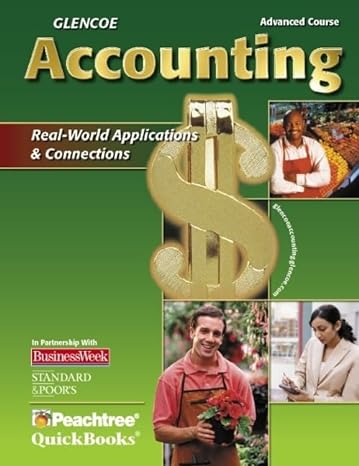 glencoe accounting advanced course, student edition (guerrieri: hs acctg) 1st edition mcgraw-hill education