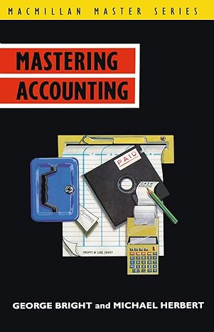 mastering accounting 1990th edition george bright ,michael herbert 0333511980, 978-0333511985