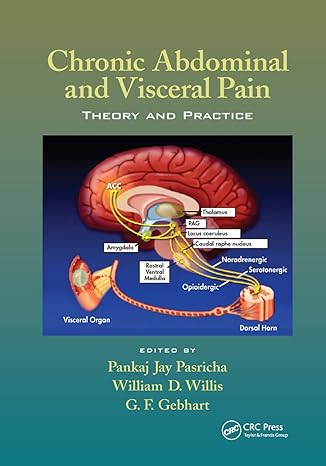 chronic abdominal and visceral pain theory and practice acc amygdala visceral organ thalamus pag caudal raphe