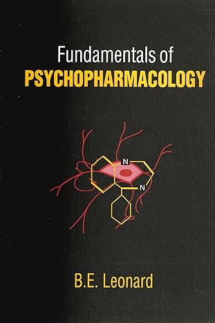 fundamentals of psychopharmacology 1st edition brian e leonard 0471933880, 978-0471933885