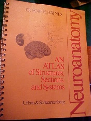 neuroanatomy an atlas of structures sections and systems 1st edition duane e haines 0806708514, 978-0806708515