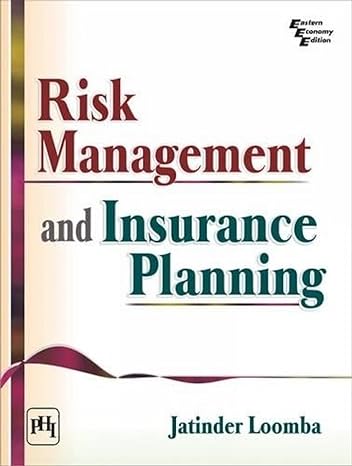 risk management and insurance planning 1st edition jatinder loomba 8120348311, 978-8120348318