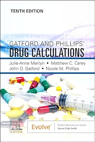 gatford and phillips drug calculations 10th edition julie martyn dipappsci bnurs med phd sfhea ,mathew c