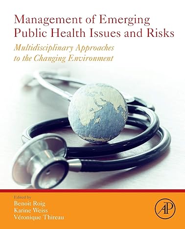 management of emerging public health issues and risks multidisciplinary approaches to the changing
