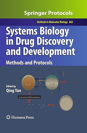 systems biology in drug discovery and development methods and protocols 1st edition qing yan 1493957708 , 
