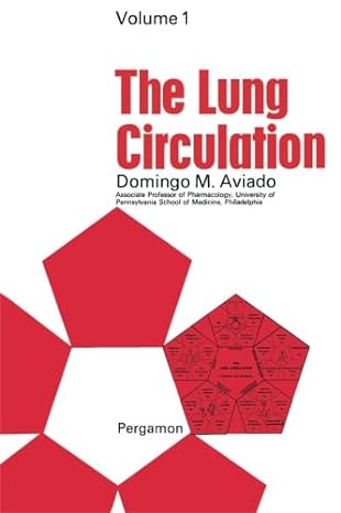 the lung circulation physiology and pharmacology 1st edition domingo m aviado 148313315x, 978-1483133157