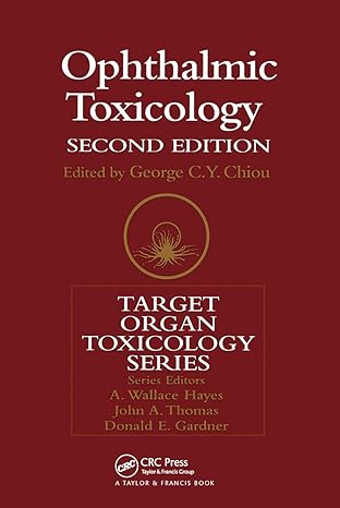 ophthalmic toxicology 2nd edition g c y chiou 0367447568, 978-0367447564