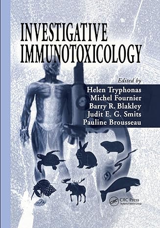 investigative immunotoxicology 1st edition helen tryphonas ,michel fournier ,barry r blakley ,judit smits