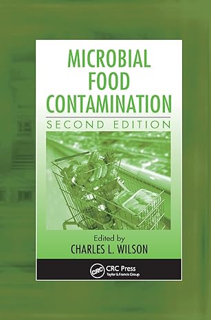 microbial food contamination 2nd edition ph d wilson 0367388510, 978-0367388515