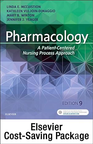 pharmacology online for pharmacology a nursing process approach 9th edition jennifer j yeager phd rn ,mary b