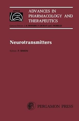 neurotransmitters proceedings of the 7th international congress of pharmacology paris 1978 1st edition p