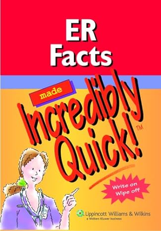 er facts made incredibly quick 1st edition lippincott co 1582555915, 978-1582555911