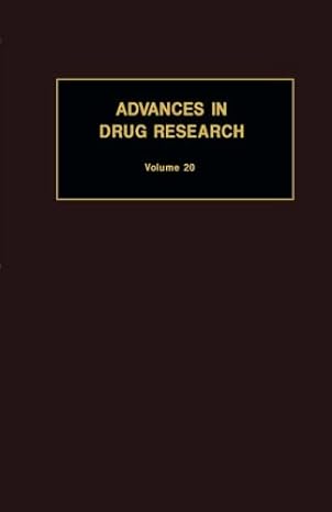 advances in drug research volume 20 1st edition bernard testa 1483234924, 978-1483234922