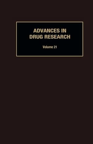advances in drug research volume 21 1st edition bernard testa 1483234932, 978-1483234939