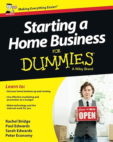 starting a home business for dummies 1st edition rachel bridge 1118737571, 978-1118737576