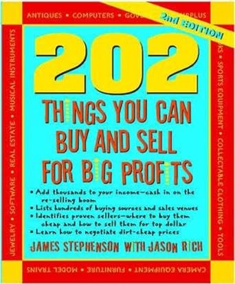 202 things you can buy and sell for big profits 2nd edition james stephenson ,jason rich 1599181843,