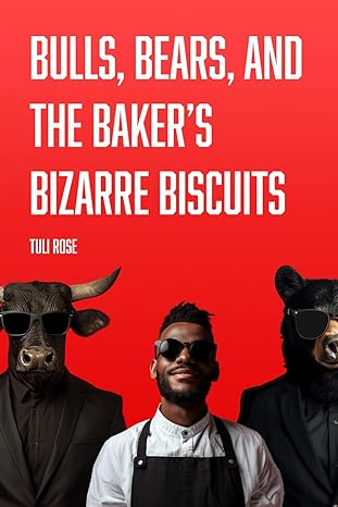 bulls bears and the bakers bizarre biscuits 1st edition tuli rose b0ctxw4stp, 979-8878191692