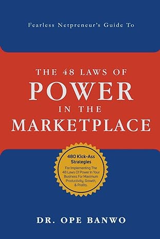 48 laws of power in the marketplace 1st edition dr ope banwo b0crkk3l6s, 979-8224410156