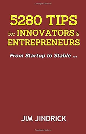 5280 tips for innovators and entrepreneurs from startup to stable 1st edition jim jindrick 0999211412,