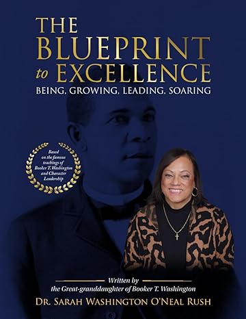 the blueprint to excellence being growing leading soaring 1st edition dr sarah washington o'neal rush