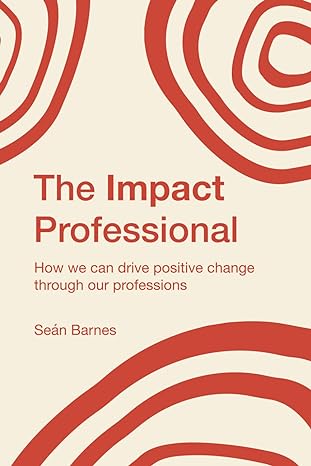 the impact professional how we can drive positive change through our professions 1st edition dr sean barnes
