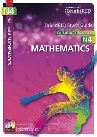 national 4 mathematics study guide 1st edition brian j logan 1906736502, 978-1906736507