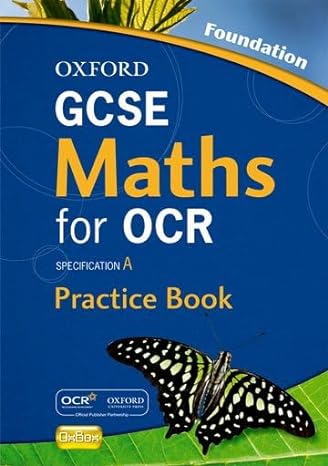 oxford gcse maths for ocr foundation practice book and cd rom 1st edition david rayner 019913930x,
