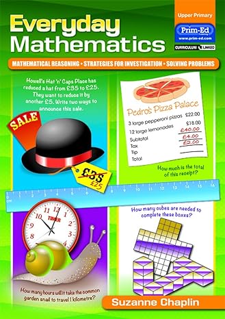everyday mathematics book 3 mathematical reasoning strategies for investigation solving problems 1st edition