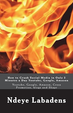 how to crush social media in only 2 minutes a day youtube google amazon youtube google amazon cross promotion