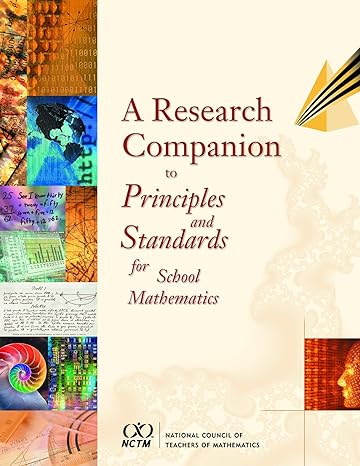 A Research Companion To Principles And Standards For School Mathematics