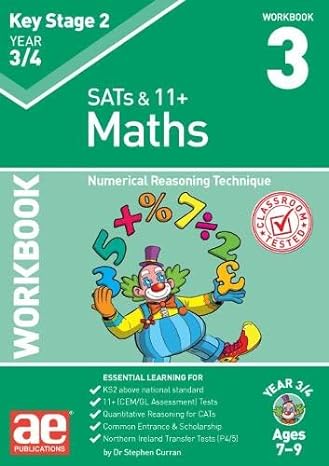 Ks2 Maths Year 3/4 Workbook 3 Numerical Reasoning Technique