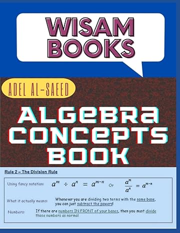 wisam books algebra concepts book 1st edition adel alsaeed b0b211g2v8, 979-8831443899