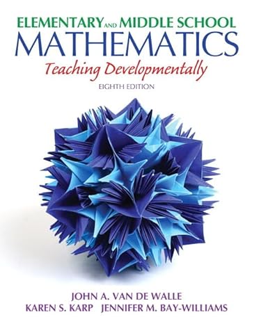 elementary and middle school mathematics teaching developmentally plus myeducationlab with pearson etext