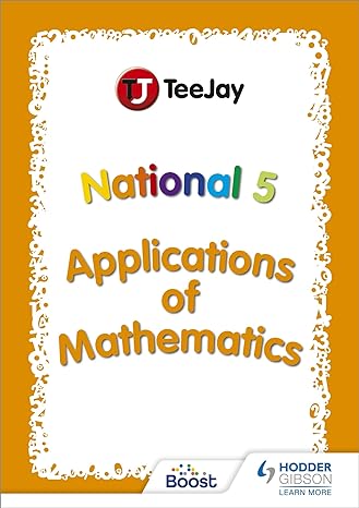 teejay sqa national 5 applications of mathematics 1st edition thomas strang 1398312525, 978-1398312524