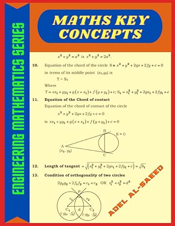 maths key concepts engineering mathematics series 1st edition adel al saeed b0c1jd9cz6, 979-8390586716